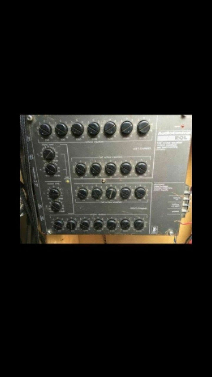 High end Rare 13 band eq by audio control