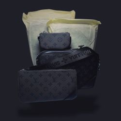 Trio Messenger Styled LV Bag