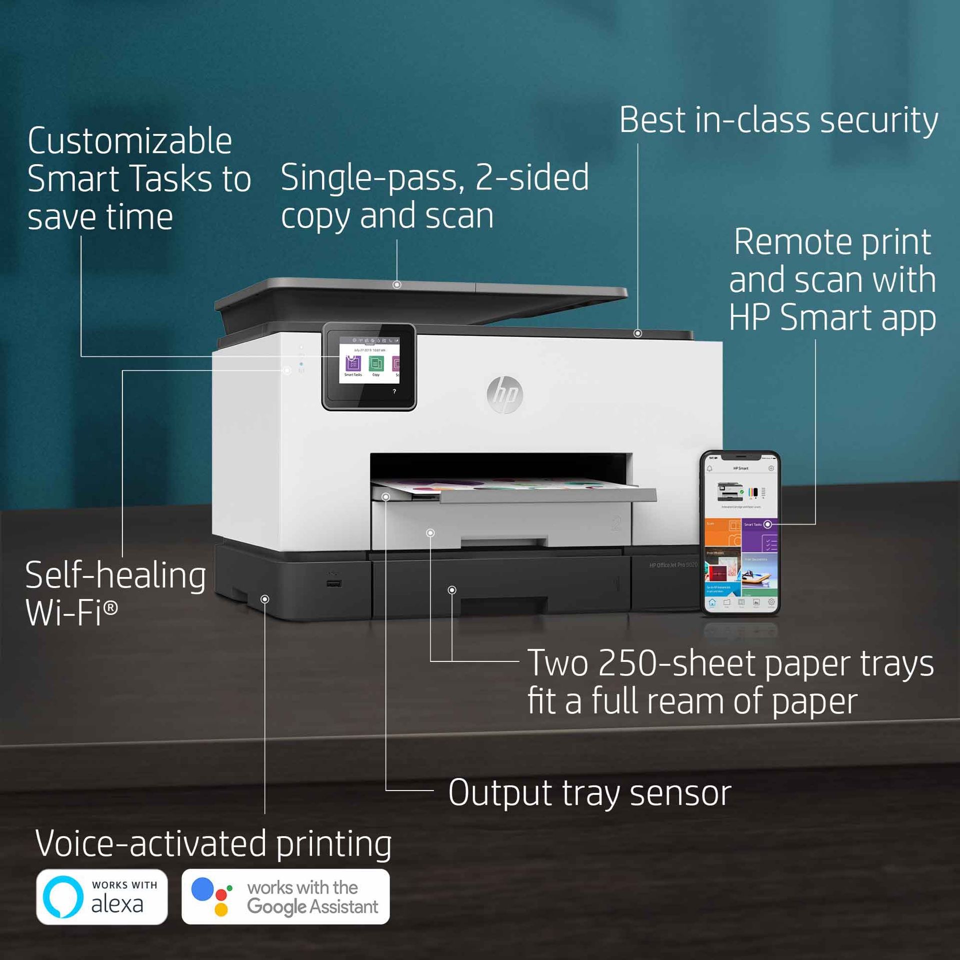 HP Officejet Pro 9020 All-in-One - multifunction printer - color for ...