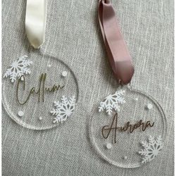Christmas Customized Ornaments 