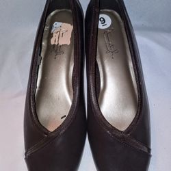 Women's Brown Slip On Shoe 
