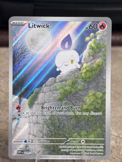 Litwick illustration Rare 101/086
