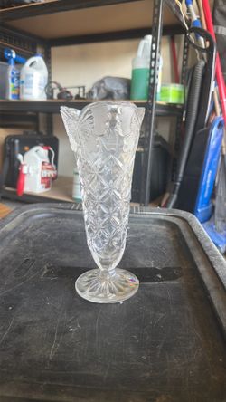 Crystal flower pot