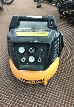 Bostitch air compressor 150 psi 6 gallons