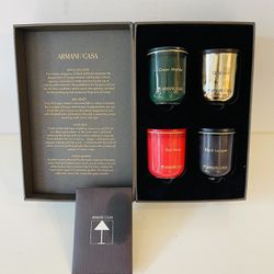 Armani Casa Gift Candles Box