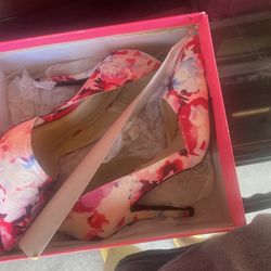 Pink heels