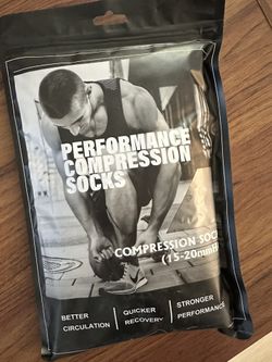 Performance Compression Socks -Open Toe Total 100pack (2pairs/ Pack )