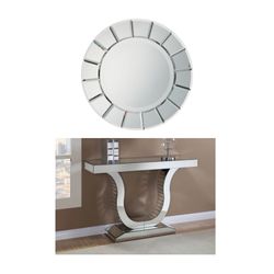 Console and wall mirror in Offer