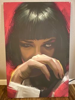 Pulp Fiction Canvas Painting