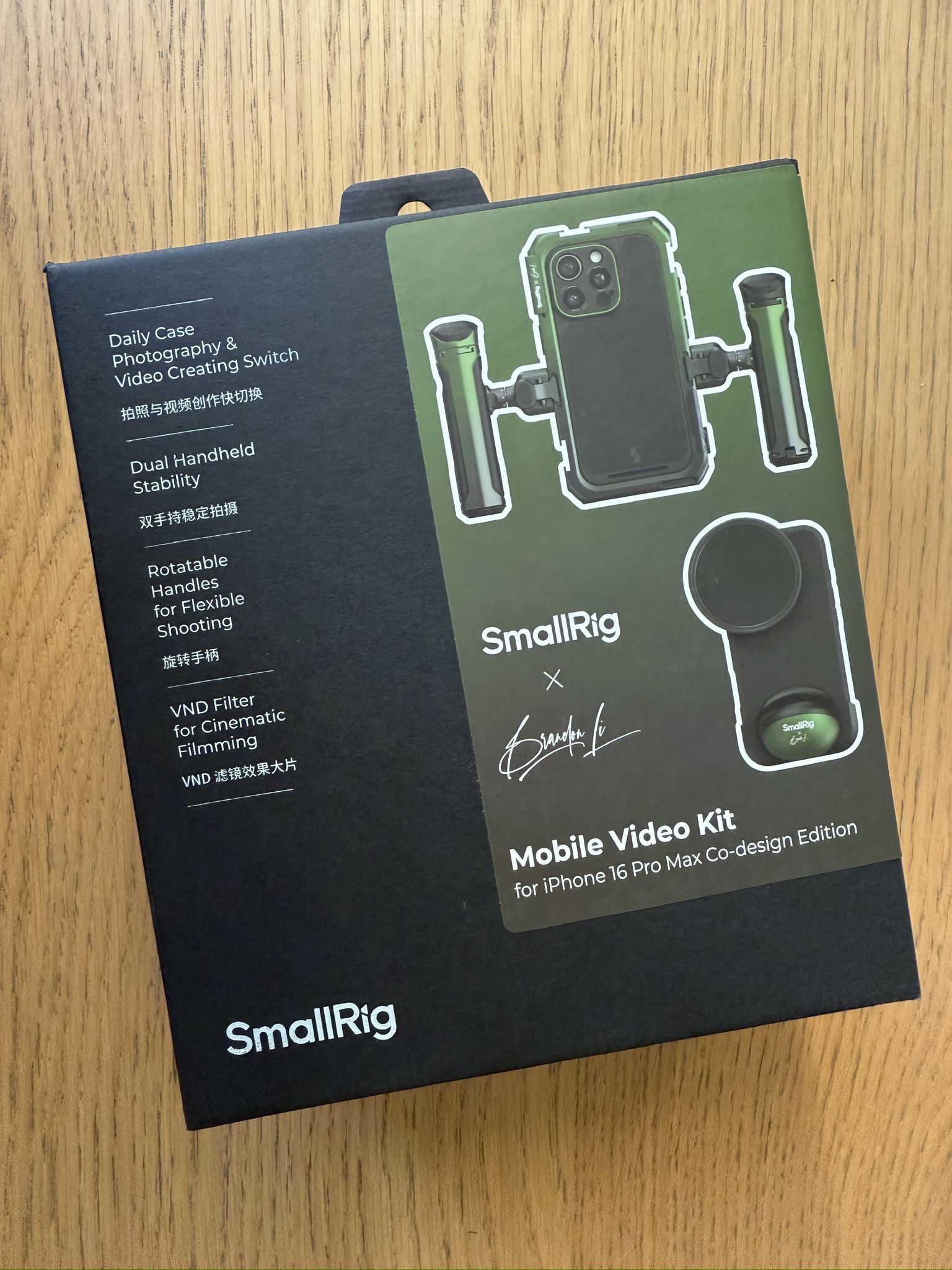 SmallRig Mobile Video Kit – iPhone 16 Pro Max Edition