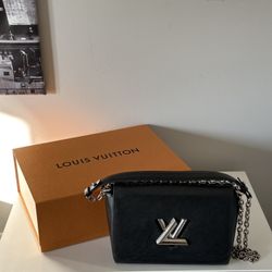 Louis Vuitton Crossbody Twist Black Bag