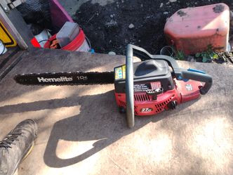 Homelite chainsaw