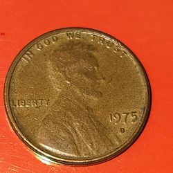 #1498, 1975 D MINT MARK PENNY
