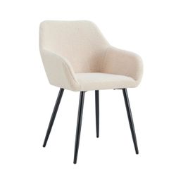 Teddy Fabric Dining Chairs 2pcs