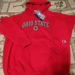 OHIO STATE HOODIE BY CHAMPION Youth large Brand new with tags!!