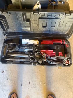 Bauer Demolition Hammer Kit with Case