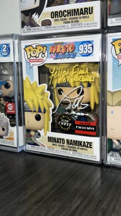 Minato Signed Funko Pop With Psa