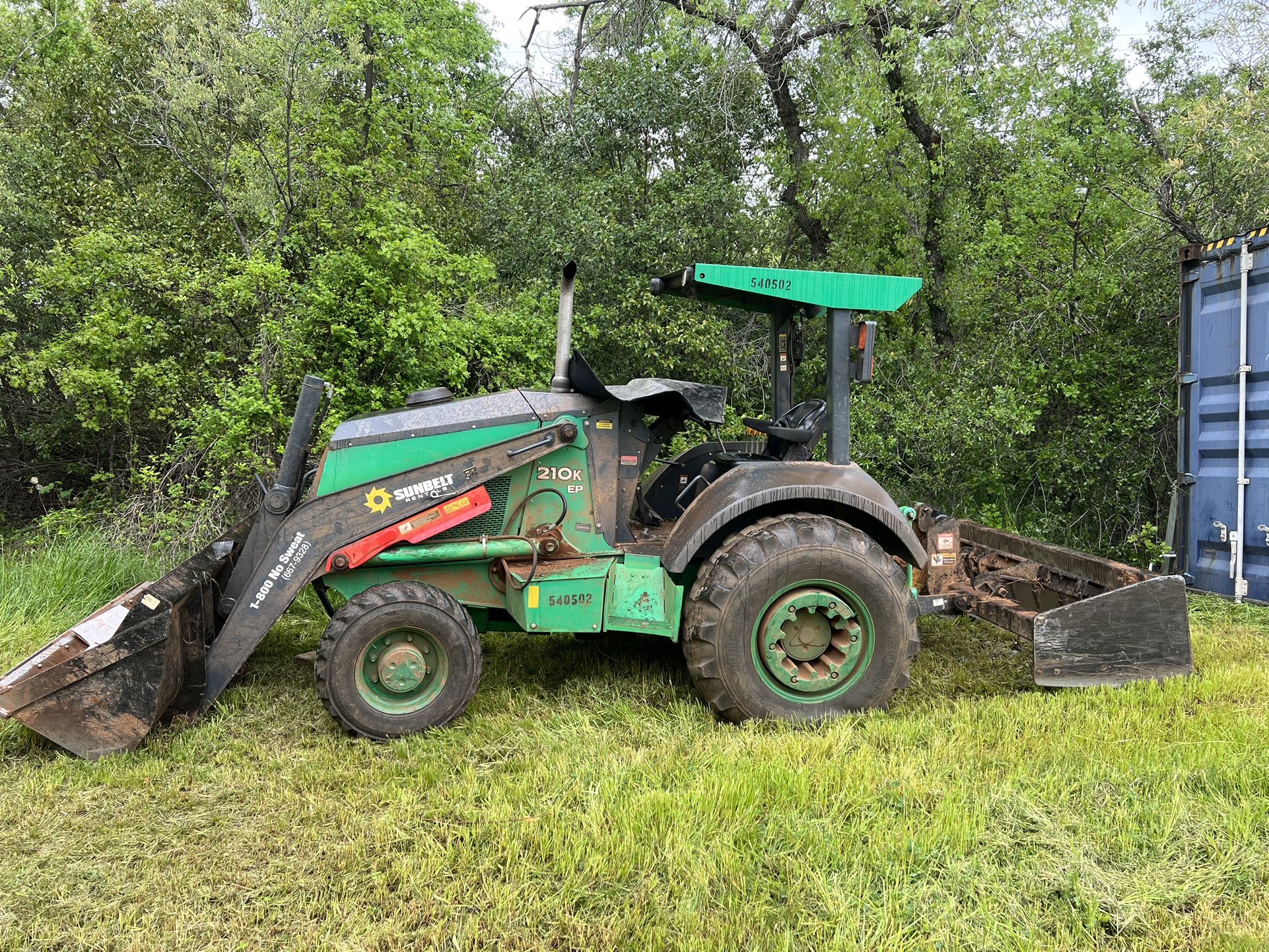 2013 John Deere 210 KEP Skip Loader Tractor