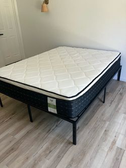 Mattress and bed frame