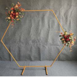 Brand New!Wedding Hexagon Arch for Parties, Bridal shower baby shower Decorations