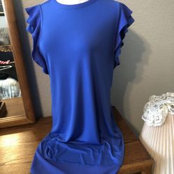 Michael Kors Blue Dress - Size Small 