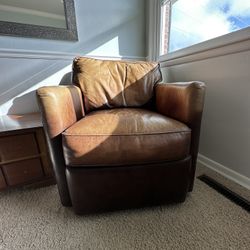 Leather Swivel Chair