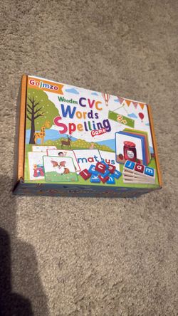 Wooden Words Spelling Puzzle, School, Learning,teaching,kids