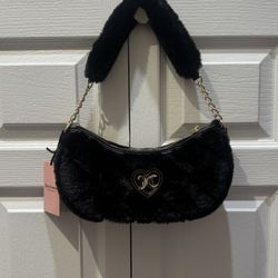 Juicy Couture Fluffy Shoulder Bag