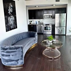 Sofa For Sale Gray Velvet 