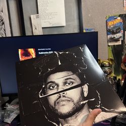 The weeknd clear vinyl record