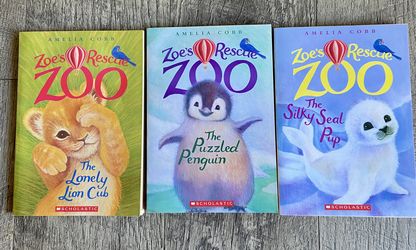 Zoe’s Rescuse Zoo Book - Set Of 3