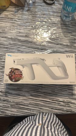 Wii Zapper + Link’s Crossbow Training Game, New…