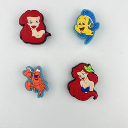 Little Mermaid Croc Charms