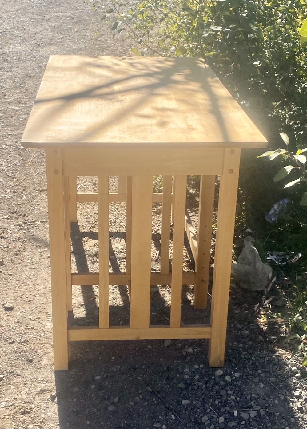 Mission Style Desk/ Work Table