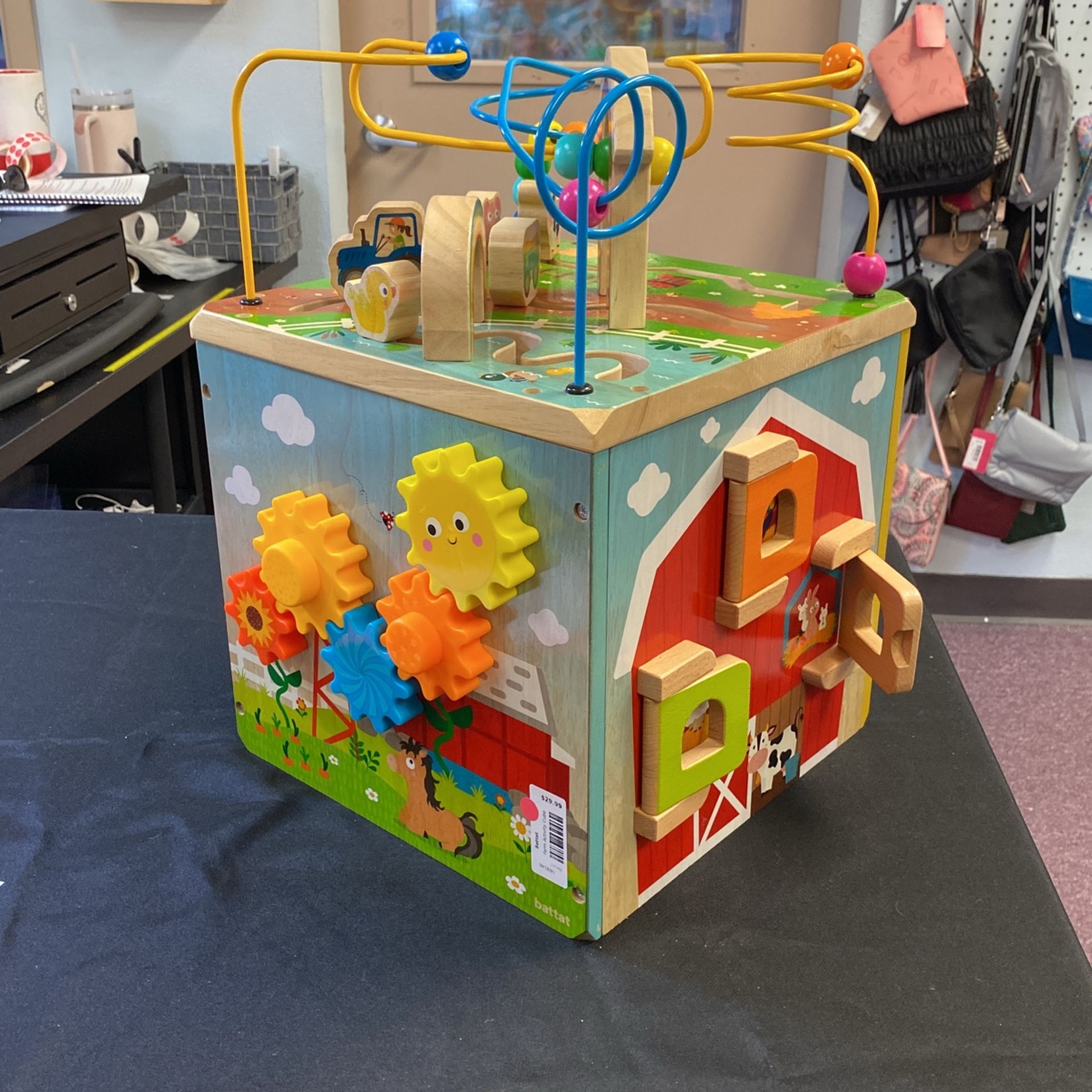 Battat Farm Activity Cube
