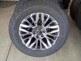 20 new tires and rims for 2026 Chevy Tahoe Z71 # 0 miles