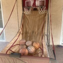 Digital Double Basketball Hoop 
