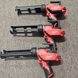 Milwaukee
M12 12V Lithium-Ion Cordless 10 oz. Adhesive and Caulk Gun (Tool-Only) (85.00 each)