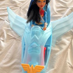 Wonder Woman Doll And Invisible Plane