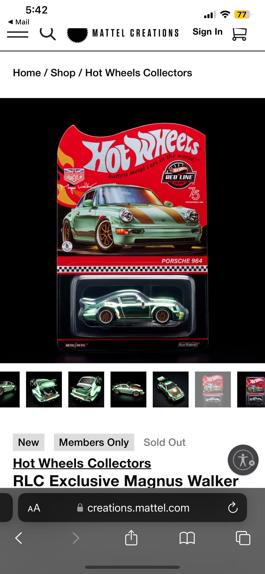 RLC Exclusive Magnus Walker “Urban Outlaw” Porsche 964