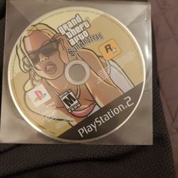 GRAND THEFT AUTO SAN ANDREAS PLAYSTATION 2