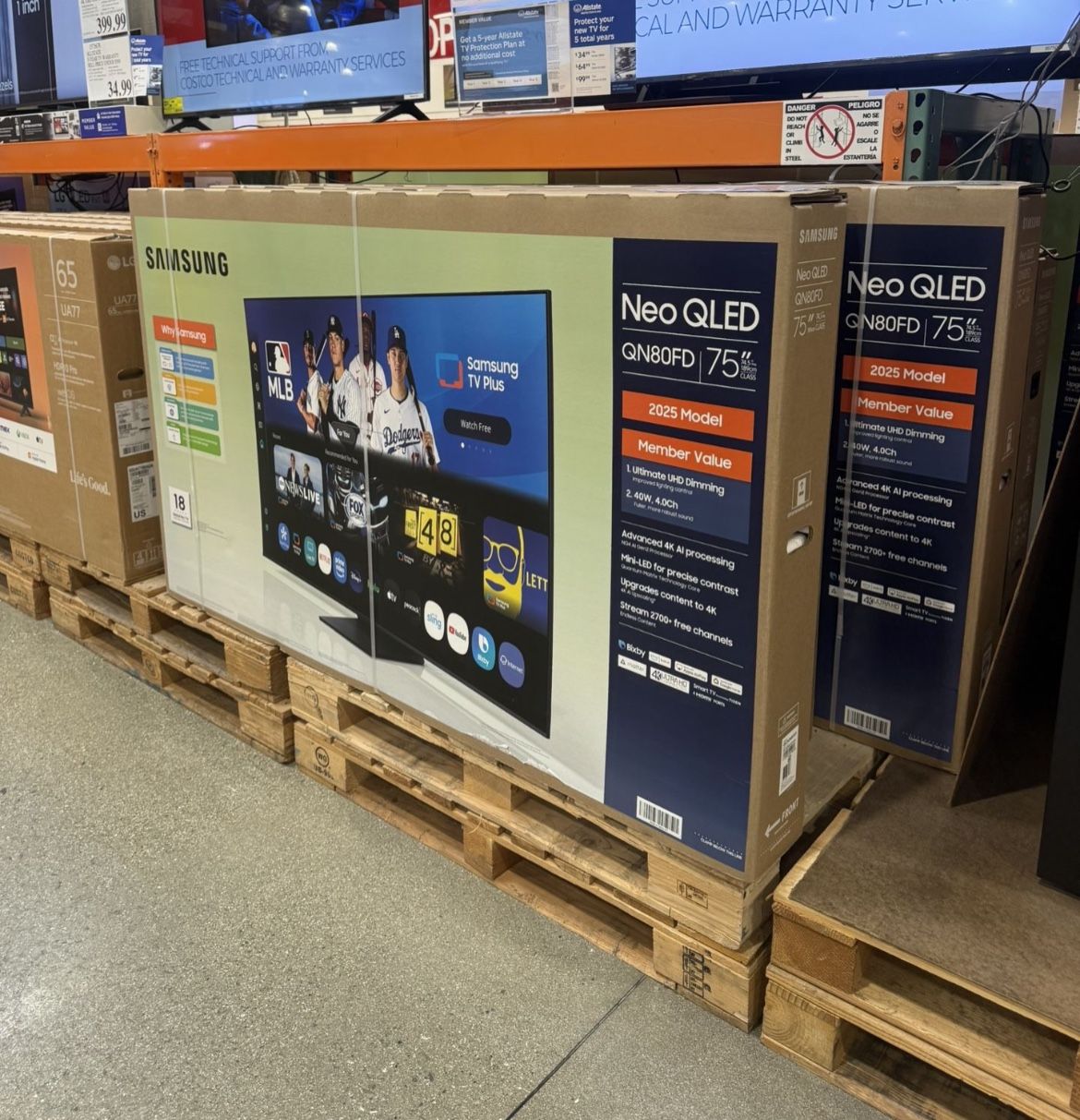 75” SAMSUNG NEO QLED QN80F 4K HDR SMART TV