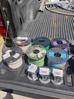 Electrical wire  new spools and used