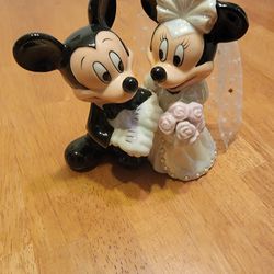 Mickey And Minnie Wedding Cake Topper