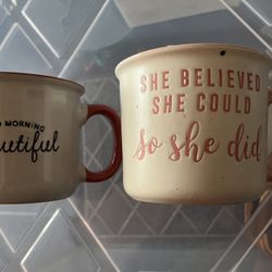 Coffee mugs