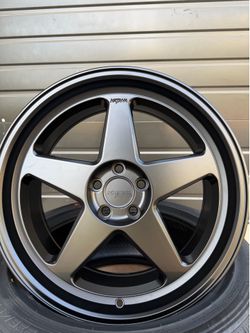 KATANA RACING KR03 MATTE BLACK 18X8.0 5X100 +40 +73.1 [KR03-188050MB]