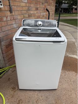 SAMSUNG TOP LOADER WASHER WORKING PROPERLY LAVADORA BUENA