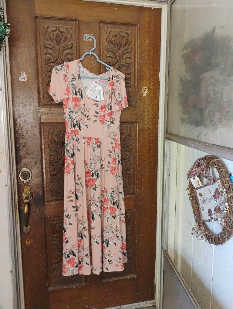 LulaRoe Long Dress Women's Small