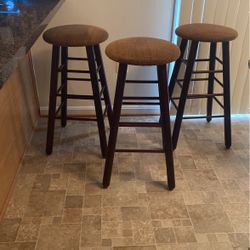 Mahogany Counter Stools