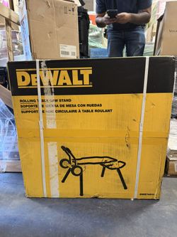 Rolling Table Saw Stand DeWalt 